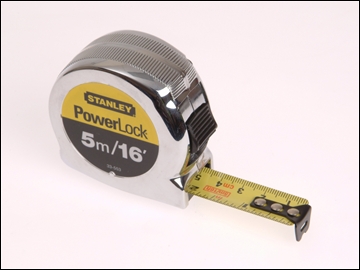 Stanley Stanley STA033720 Fatmax Tape Measure 5m 32mm Width Measuring Metric Only 