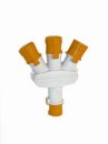 110v 16amp junction box 3 way adaptor