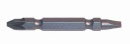 Screwdriver Double Ended Bits 60mm Long