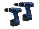Einhell BT-CD18 18V Cordless Drill Driver And Impact Drill Twin Pack 45_137_20 EINBTCD18TP