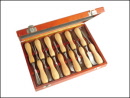 faiwcset12 Faithfull Woodcarving Chisels Set Of 12
