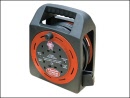 fppcr15mer Faithfull 15m Cable Reel 13 Amp 4 Outlet E41513 XMS11CABLE15