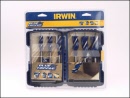irw10506628 Irwin 6X Blue Groove Wood Drill Bit Set Of 6