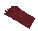 Red PVC 16 Inch Gauntlet Gloves sep114