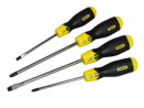 sta065013 Stanley Cushion Grip Slotted Phillips Screwdriver Set 0-65-013