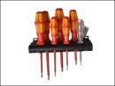 Wera Kraftform VDE 100 Insulated Slotted And Phillips Screwdriver 7 Piece Set WER006147