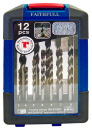 Faithfull Masonry Drillbit 12 Piece Set 3mm To 10mm FAIMDSET12 XMS11MASONRY