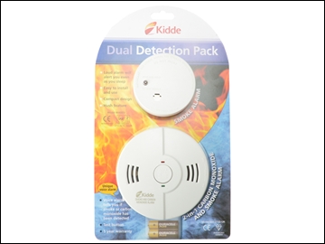 Kidde Dual Detection Pack Smoke Alarm And Carbon Monoxide Alarm 94122C XMS12ALARM