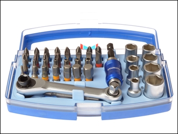 Faithfull 42 Piece Screwdriver Bit And Socket Set XMS12BIT42